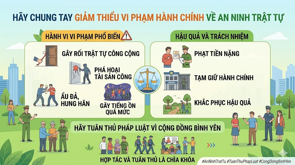 Vi phạm hành chính trong lĩnh vực an ninh trật tự